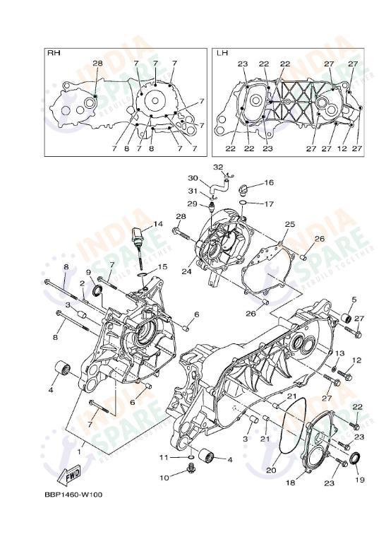 CRANKCASE COVER 1